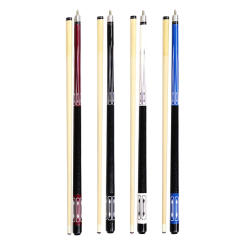 Wood Billiard Pool Stick 1/2 Segmented Snooker Cue for Home Adults Pool Game,Practice Beginner Starter Equipment Men Women