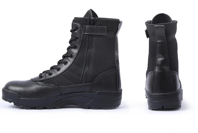 Description Picture 5 of itemMen Boots Safety Shoes Military Outdoor Work Boots Steel Toe Shoes Winter Puncture-Proof Work Boots For Men