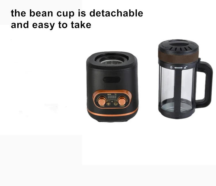 Description Picture 4 of item220V 110V Electric Coffee Bean Roaster Baking Machine With Temperature Control And Timing Function Automatic Cooling