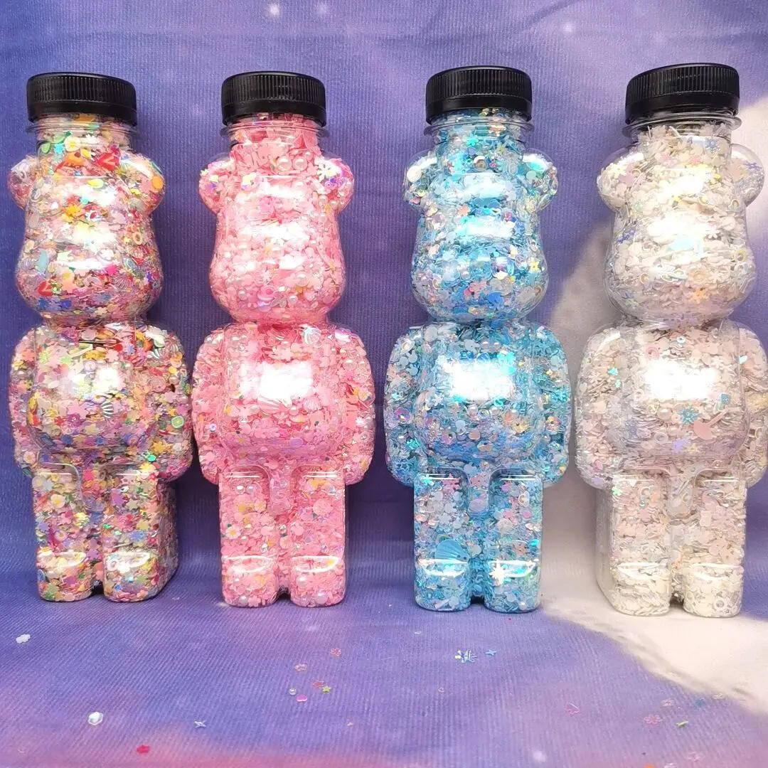 Description Picture 3 of itemLuminous Nail Glitter Sequin Polymer Clay Mixed Flower Gillter Sequin Fluorescent Flake Glow In The Nail Art Manicure Decor