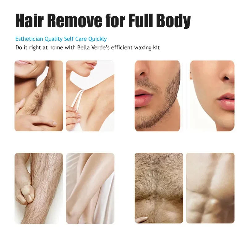 Description Picture 6 of item500ml Wax Heater Machine for Hair Removal Wax Melting Warmer Pot with LCD Temperature Display Depilatory Waxing Beans Heater