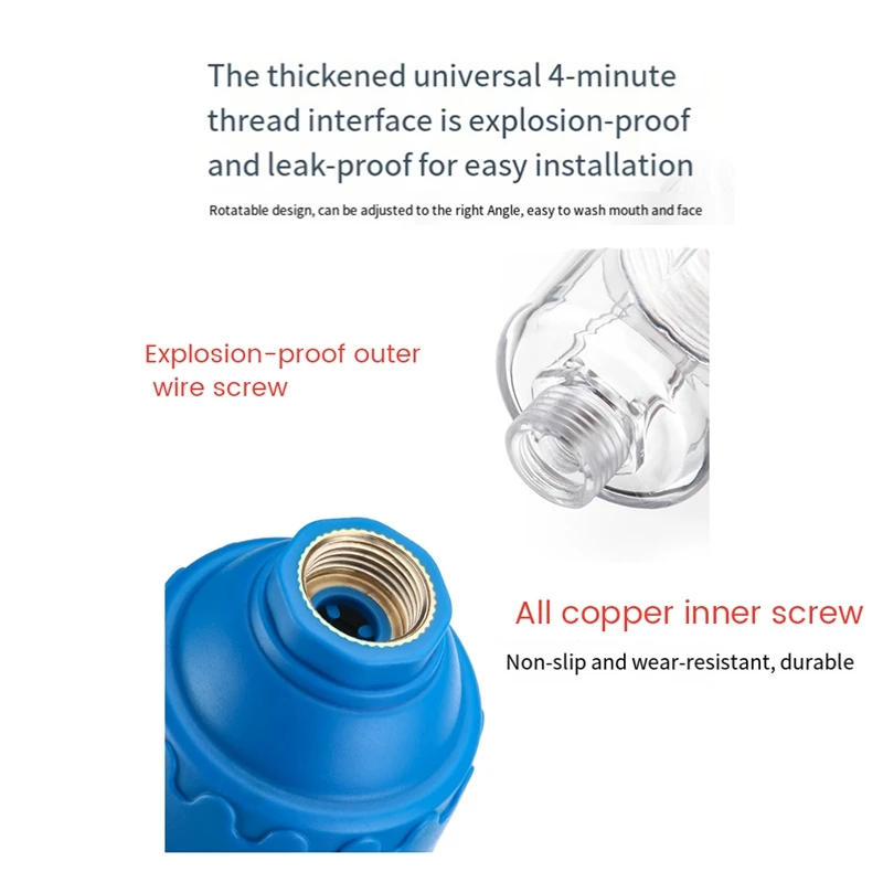 Description Picture 5 of itemWater Purifier Faucet Filters Shower Spray Head Washing Machine Tap Strainer Kitchen Bathroom Toilet Parts