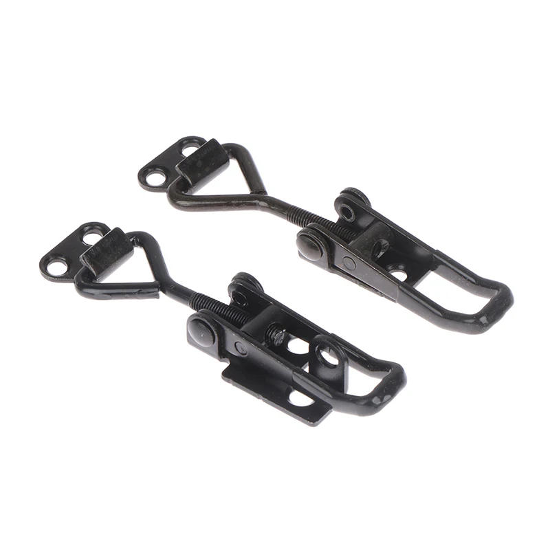 Description Picture 3 of itemCabinet Boxes Lever Handle Lock Hasp For Home Sliding Door Furniture Hardware Black Quick Clamp Latch Clamp Elbow Clamp Box