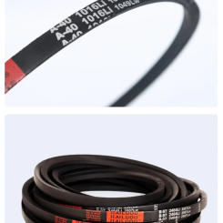 A-Type British Rubber V-Belt A-24/25/26/27/28/29/30/31mm Mechanical Transmission Belt Metric System Low Elongation