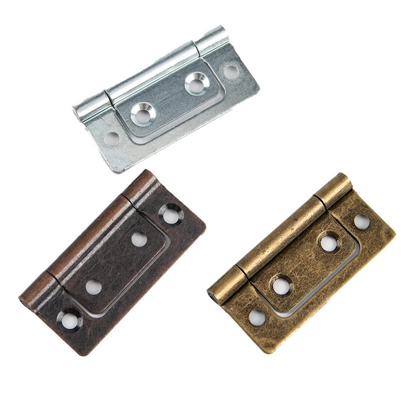 Description Picture 2 of item2Pcs 2Inch Furniture Mortise Hinge for Cabinet Door Drawer 135° Open 51*25MM