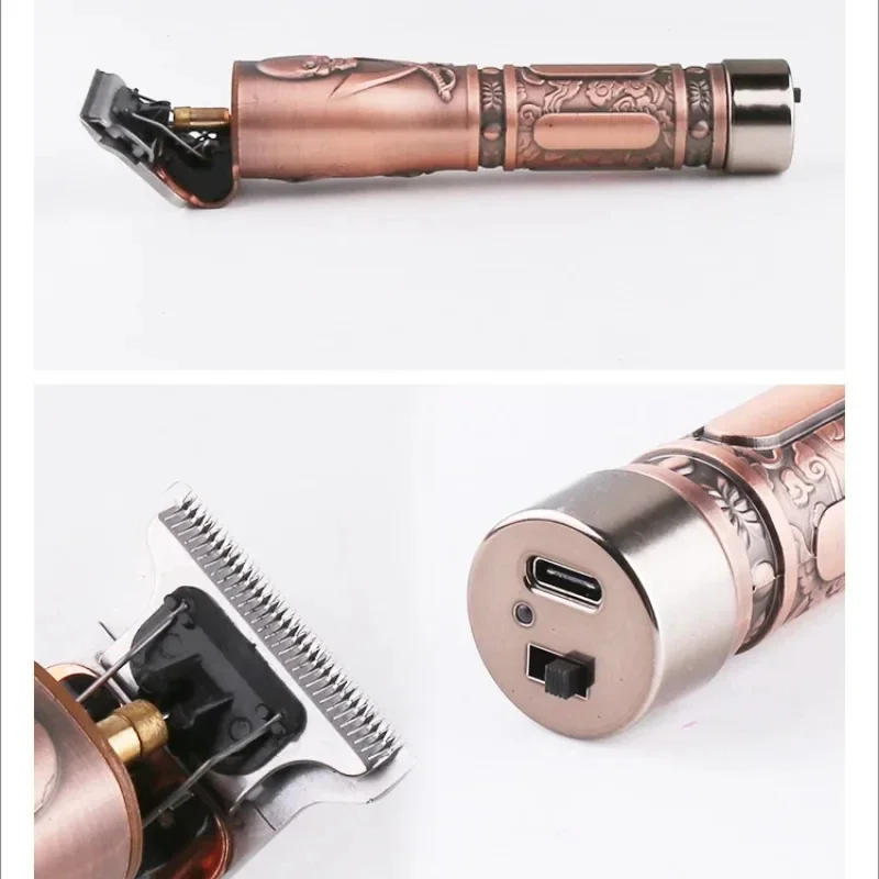 Description Picture 6 of itemKemei KM-9370 Cordless USB Trimmer Hair Cutting Machine Heavy Hitter Baldheaded Hair Clippers Trimmer Hair Trimmer for Men