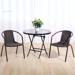 Modern Minimalist Outdoor Chairs Table for Outdoor Courtyard Leisure Garden Balcony Tables Chairs Outdoor Garden Furniture Sets