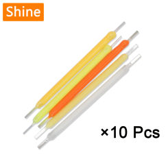 10Pcs DC 3v 12v 57v 80v 38MM COB LED Filament 2200k White Blue Red Edison Bulb Parts Lamp Incandescent Light Accessories Diodes