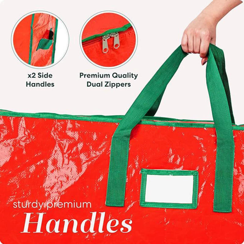 Description Picture 4 of itemChristmas Tree Storage Bags Organizer Waterproof Christmas Tree Storage Bags Insect Resistant Christmas Day Dust-Storage Bags
