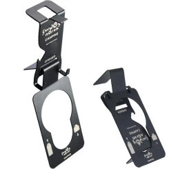 Hang Gas Canister For Camping Tables Hook Carbon Steel Stove Tank Hanger Hook Outdoor Camping Table Gas Stove Tank Organizer