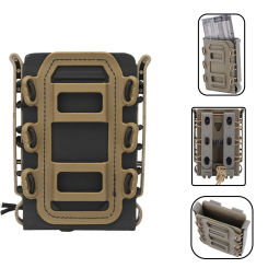 Tactical Scorpion Fast Mag Holster Case Holder Gun Hunting Airsoft Molle Accessories For AR 15 M4 AK 47 5.56/7.62 Mag Pouch