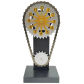 Gear Clock Gold