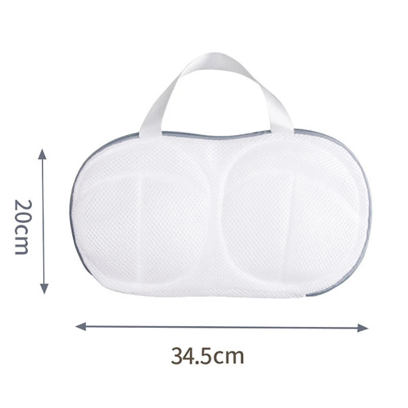 Description Picture 2 of itemAnti-deformation Bra Mesh Bag Machine-wash Special Polyester Bra Mesh Bags Laundry Brassiere Bag Cleaning Underwear Sports Bra
