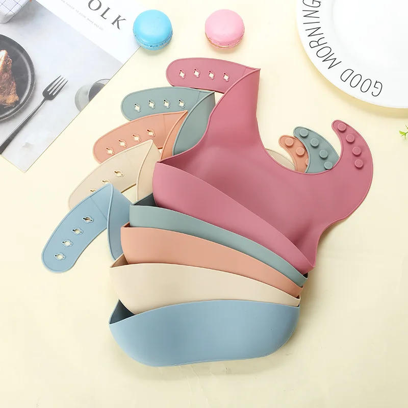 Description Picture 2 of itemIns Baby Bibs 3D Slicone Waterproof Bibs Adjustable Size Baby Feeding ToolsSaliva Dripping Towel Children Scarf BPA Free Baberos