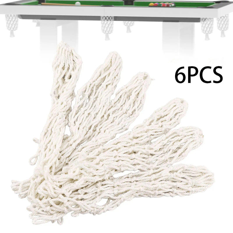 Description Picture 5 of item6x Billiards Table Nets,Billiards Table Mesh Pocket,Hollow Supplies,Pool Table