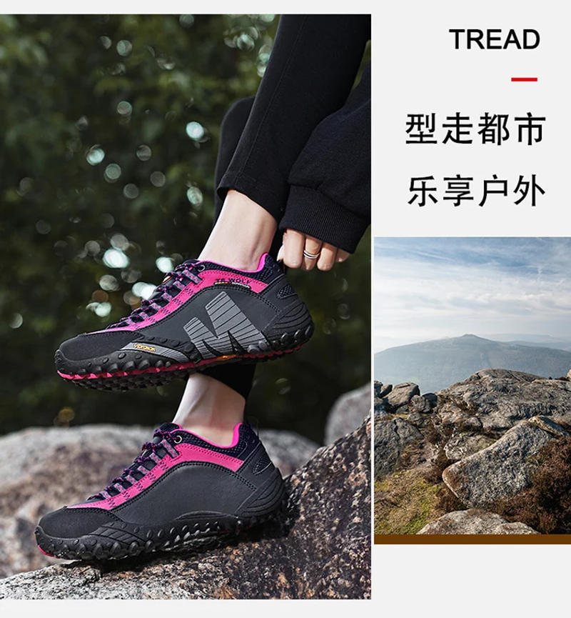 Description Picture 3 of itemMerrell Winter Genuine Leather Shoes Outdoor Shoes Men's Mountaineering Shoes Women's Waterproof and Anti slip Couple Hiking