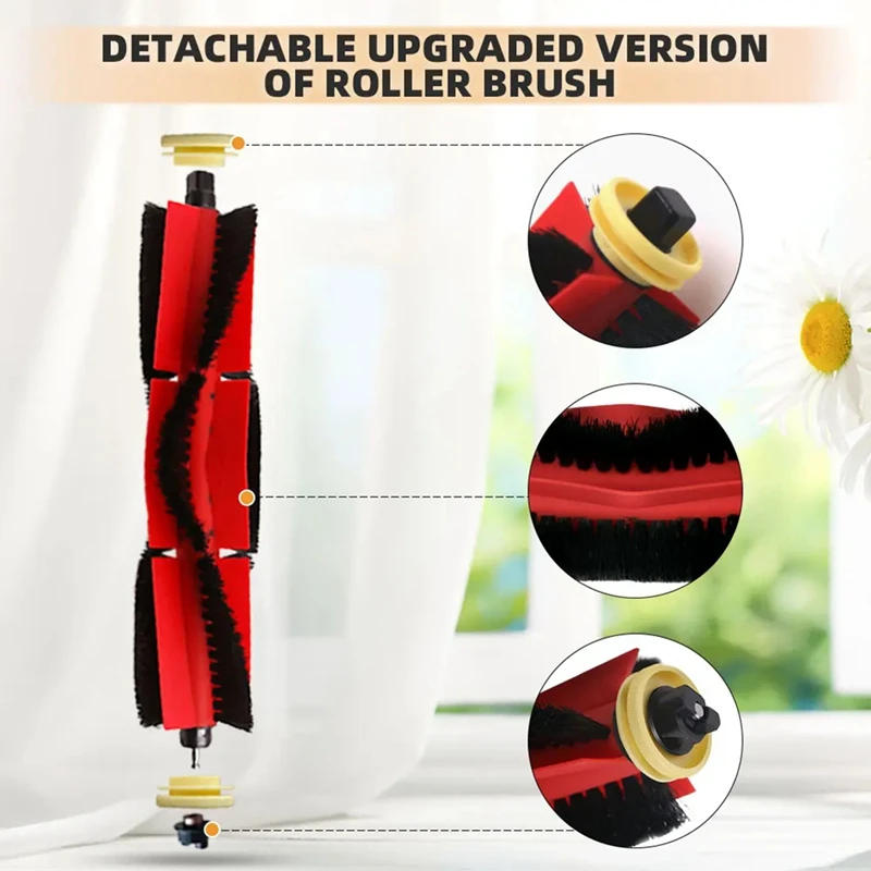 Description Picture 3 of itemFor Roborock S5 S50 S5 Max S6 S6 Maxv S6 Pure E4 E5 Robot Vacuum Cleaner Main Side Brush Hepa Filter Mop Spare Parts