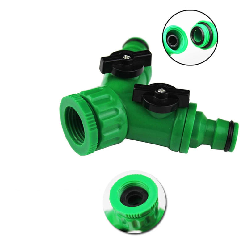 Description Picture 5 of itemGarden Hose Splitter Garden Hose Connector with Faucet Watering Shut Off for Landscaping Flower Planting Irrigation