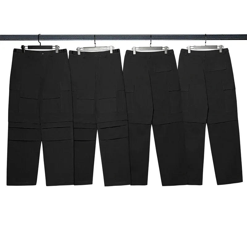 Description Picture 3 of itemParis Style Travis Scott Music Festival Style Cotton Multi-Pocket Overalls Men'S Autumn Trousers