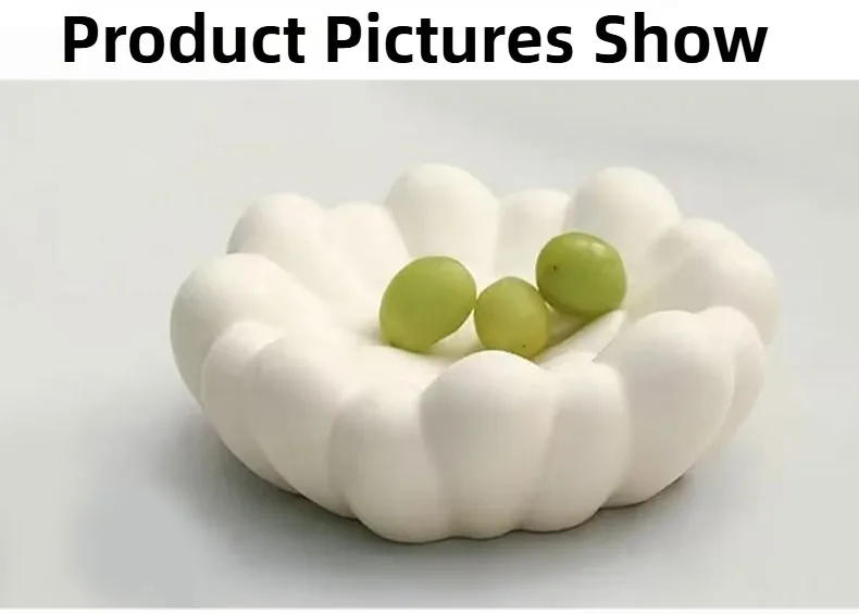 Description Picture 2 of itemDecorative Tray Modern Storage Trays Table Center Tray Luxury Fruit Bowl Designed Food Plate Decoration Container Home Organizer