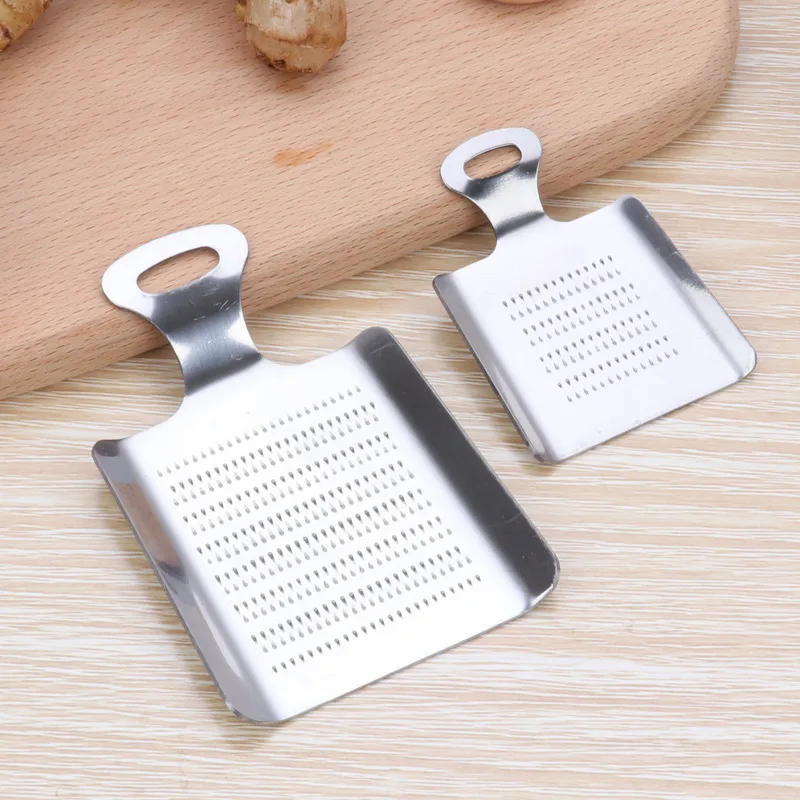 Description Picture 4 of itemStainless Steel Garlic Crusher Ginger Wasabi Grater Mustard Grinder Vegetable Press Device Chopper Cutter Home Kitchen Tool