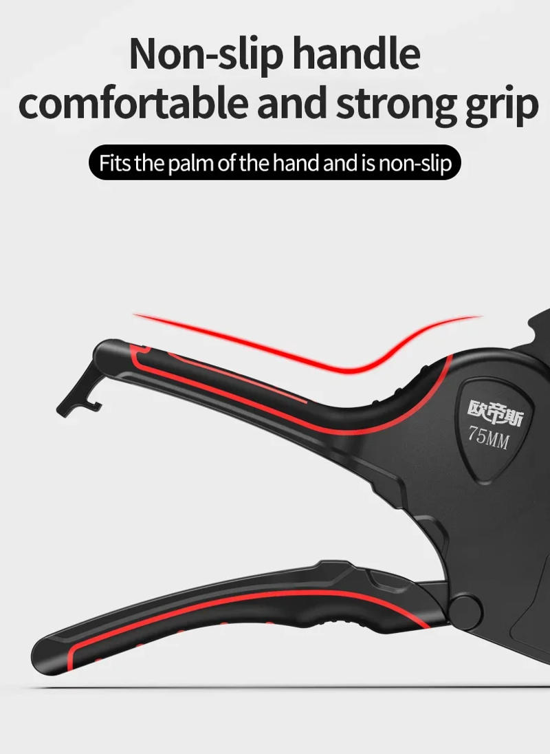 Description Picture 6 of itemPipe Cutter 32/51/63mm Pipe Cutting Scissors Ratchet Cutter Tube Hose Plastic Pipes PVC/PPR Plumbing Manual Cutters Hand Tools