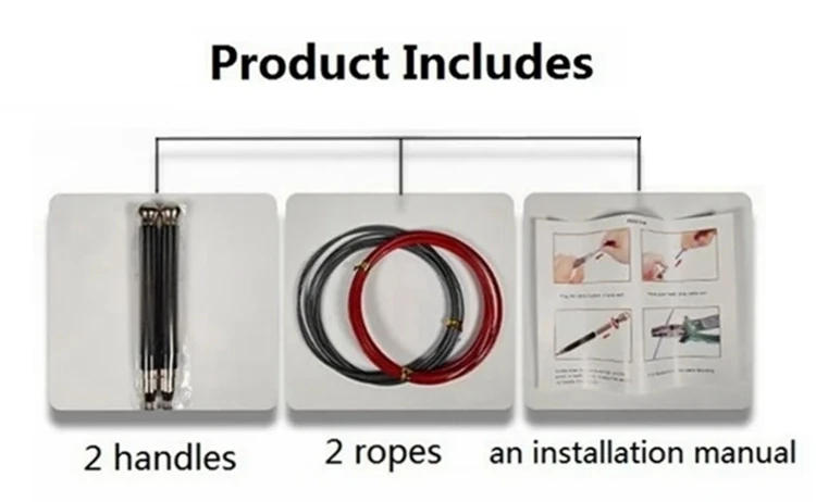 Description Picture 2 of itemSpeed Jump Rope Men Women Professional Skipping Rope Crossfit Gym Sport Jumping Rope Fitness Equipment Exercise At Home Boxing