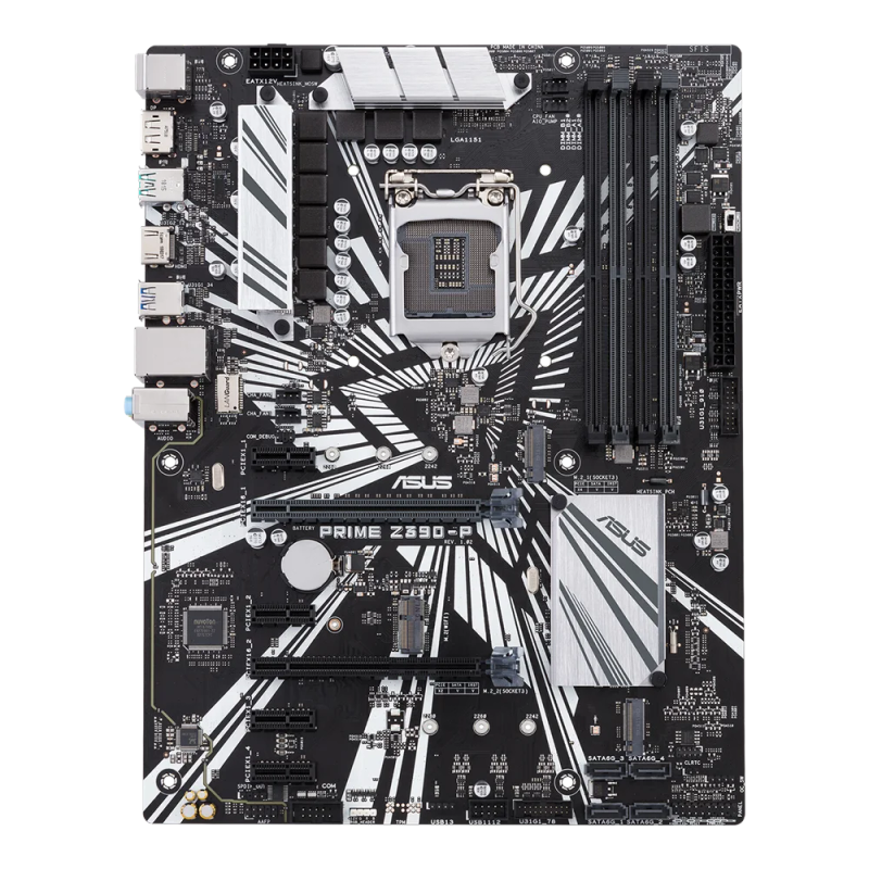 Description Picture 2 of itemUsed ASUS Prime Z390-P LGA1151 (Intel 8th and 9th Gen) ATX Motherboard for Cryptocurrency Mining(BTC) with Above 4G Decoding