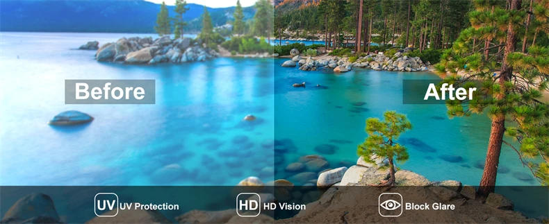 Description Picture 3 of itemSuukaa Polarized Sunglasses For Men Brand Design Men's Driving Shades Male Travel Fishing Sun Glasses Luxury UV400 Eyewear