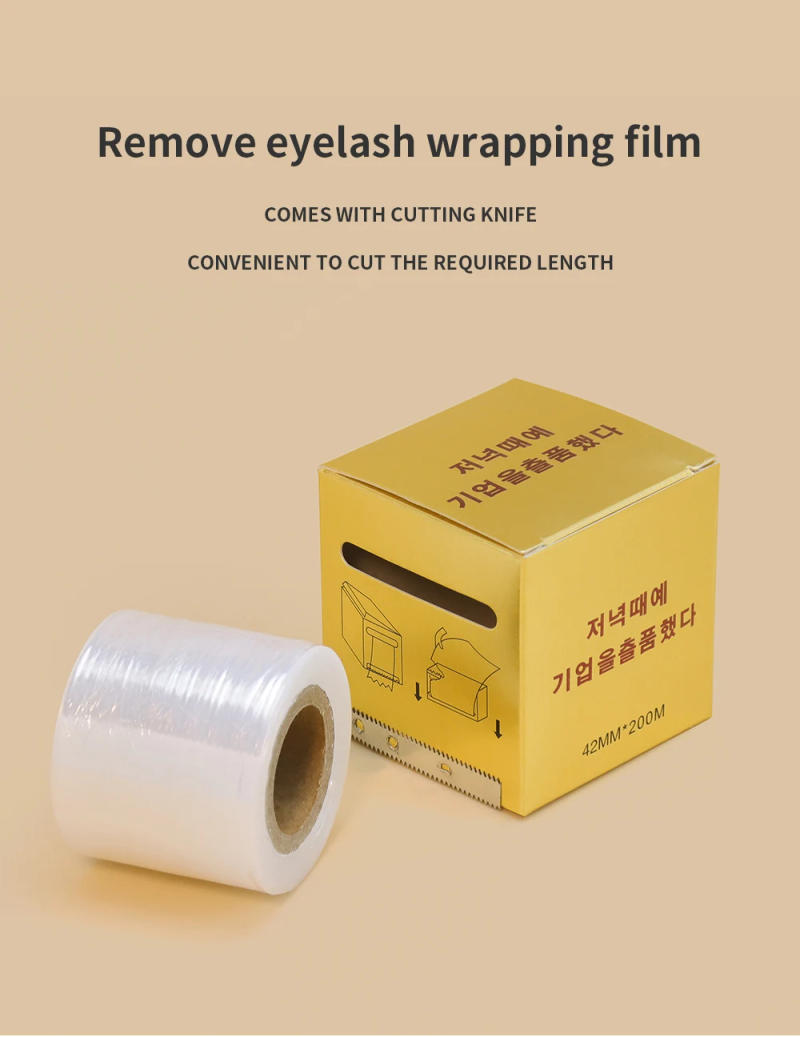 Description Picture 2 of itemEyelash Remover Clear Plastic Wrap Eye Preservative Film Professional False Eyelashes Extension Makeup Tool