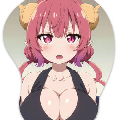 NEW ilulu Dragon Maid 3D Mouse Pad Anime Manga Breast Gaming Wrist Rest Multi Design