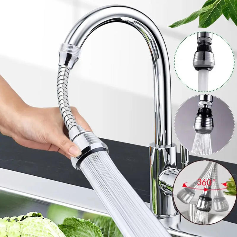Description Picture 2 of item360° Rotate Kitchen Faucet Nozzle Splash Proof Household Washbasin Accessories Taps Filter Adapter Flexible Universal