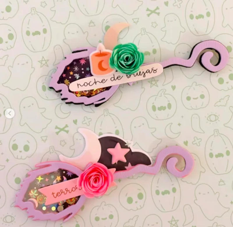 Description Picture 3 of itemHalloween spooky Metal Cutting Dies Scrapbooking Photo Album Embossing Paper Card Crafts Halloween Layering Card