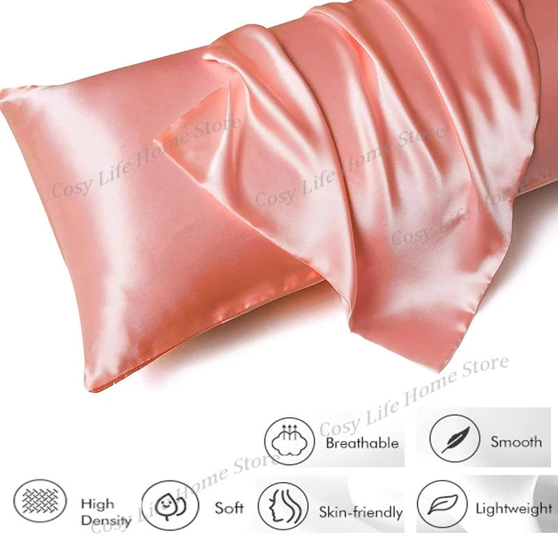 Description Picture 4 of itemLuxury Satin Bedding Set Duvet Cover with Pillowcase European Style King Queen Size Comfortable Bed Set Bed Covers Linen Sheet