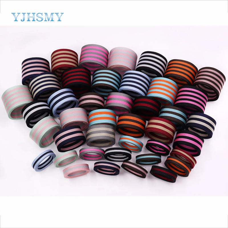 Description Picture 2 of itemStriped Ribbon Striped Fabric Ribbon for Woven Pattern Tape for Home Decor, Wrapping Gifts & Custom DIY Crafts Decorative