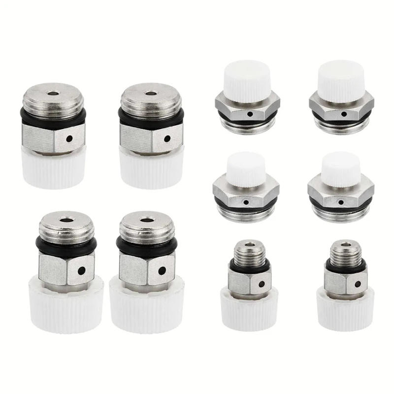 Description Picture 2 of item2Pcs Male Thread Nickel Plated Brass Manual Radiator Air Vent Plug Valve 1/8 1/4 3/8 1/2 3/4 For Radiator Heating Systems