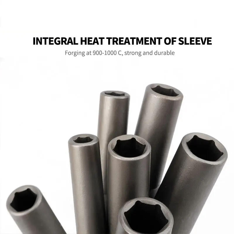 Description Picture 4 of item1pcs 150mm Length Extra Deep Bolt Nut Driver Bit 1/4 inch 6.35mm Hex Shank Wrench Socket Screw Driver for Power Tool 6-19mm