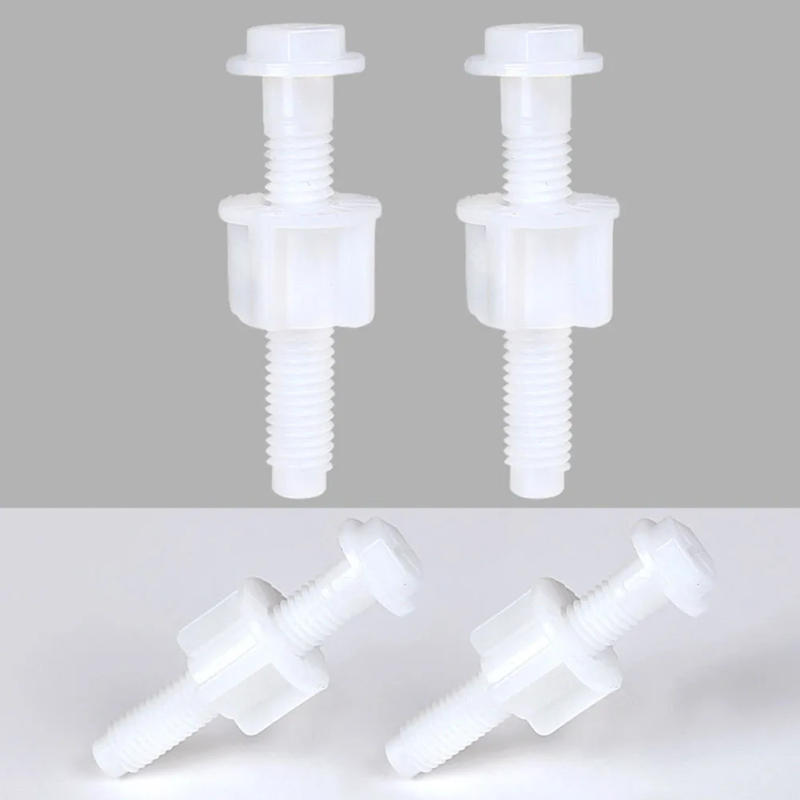Description Picture 5 of item2pc Toilet Seat Hinge Bolts Replacement Screws Fixing Fitting Kit Repair Tools Toilet Seat Plastic Fastener Repair Accessories