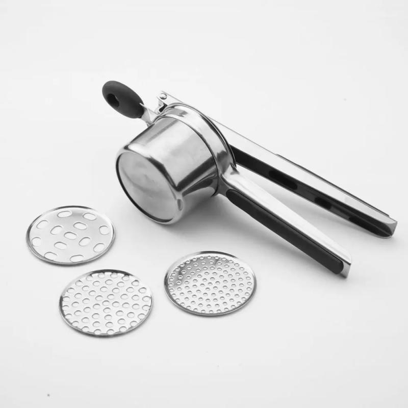 Description Picture 5 of itemPotato Ricer 15 oz with 3 Interchangeable Discs Manual Mash Potato Masher Stainless Steel Kitchen Tool | Spaetzle Maker Press