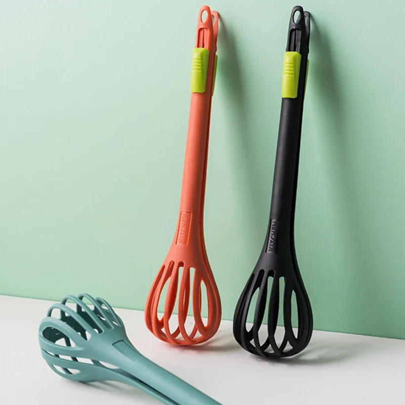 Description Picture 5 of itemPortable Nylon Egg Beater Cream Milk Foam Coffee Cake Mixer Manual Cooking Baking Blender Food Tongs Kitchen Whisk for Whipping