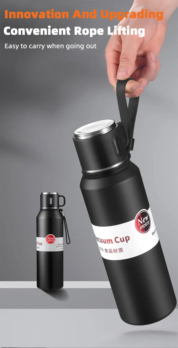 Description Picture 4 of item1000ml Coffee Thermos Bottle Keep Hot Cold Stainless Steel Thermos Vacuum Flasks Water Bottle 1.5L Tea Thermos Vacuum Kettle