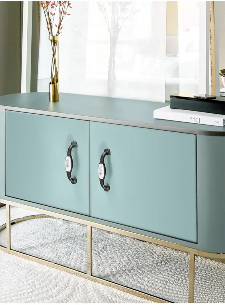 Description Picture 6 of itemVintage Zinc Alloy+Ceramic Cabinet Knobs and Handles European Style Gold/Black Kitchen Door Handle Pulls Furniture Hardware