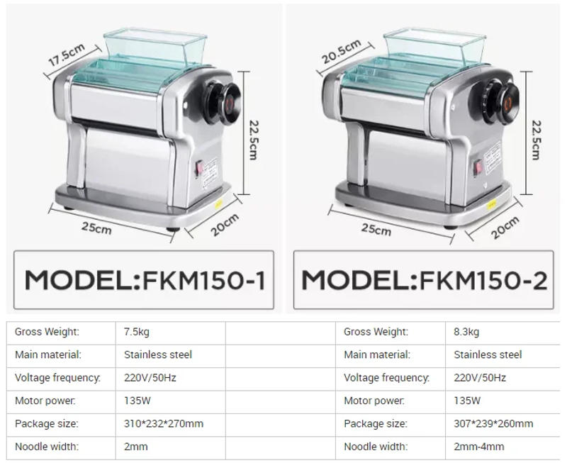 Description Picture 2 of itemStainless steel electric noodle machine Automatic Pasta machine small household Pasta Maker