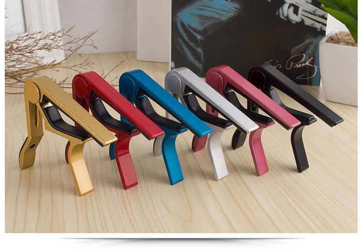 Description Picture 2 of itemGuitar Capo for Acoustic Classic Electric Guitar Aluminum Alloy Tuning Clamp Guitar Accessories Capotraste Guitarra