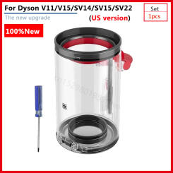 Upgraded Canister Trash Cans Replacement Parts For Dyson V11 V15 SV14 SV15 SV22 Vacuum Cleaner Dust Bin Home Accessories