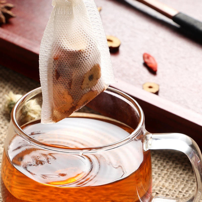 Description Picture 4 of itemTea Filter Bags 100 Pack Empty Tea Bags Eco-Friendly Degradable Disposable Tea Diffuser for Loose Tea Coffee Spice Herbs Teabags