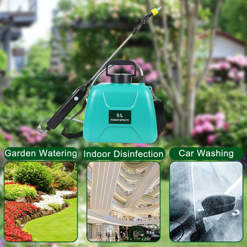 Description Picture 6 of itemElectric Sprayer Automatic 5L Garden Plant Mister USB Rechargeable Irrigation Tool Watering Can With Spray Gun