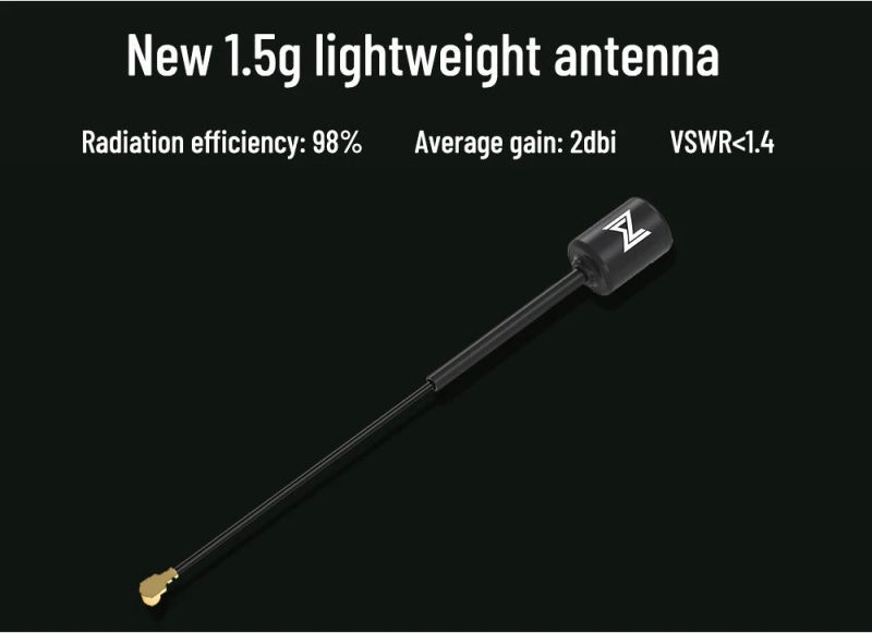 Description Picture 5 of itemCADDX Nebula Pro Vista Kit 720P 5.8Ghz HD FPV Camera 4km Transmitter Range Support F3/F4/F7 Flight Control For Dji Goggles Drone