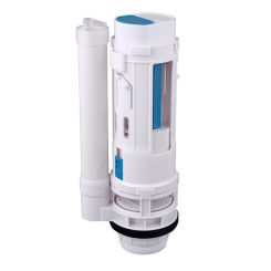 Split Toilet Drain Valve Two-button Toilet Water Outlet Valve Dual Flush Fill Water Tank Fittings Drain Flush Cistern Valve