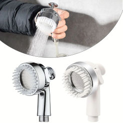 Massage And Skin Beauty Multifunctional Shower Head High Pressure Handheld Shower Head Anti-clog Nozzles Bathroom Accessories
